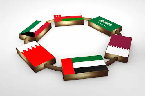 Gulf Countries Flags