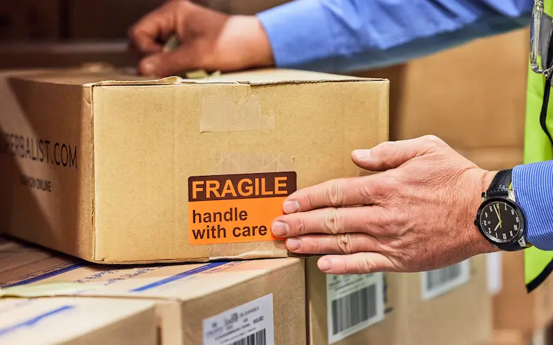 Shipping fragile items