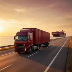 Land Transport vs sea freight
