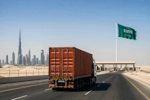 shipping cargo from dubai to saudia